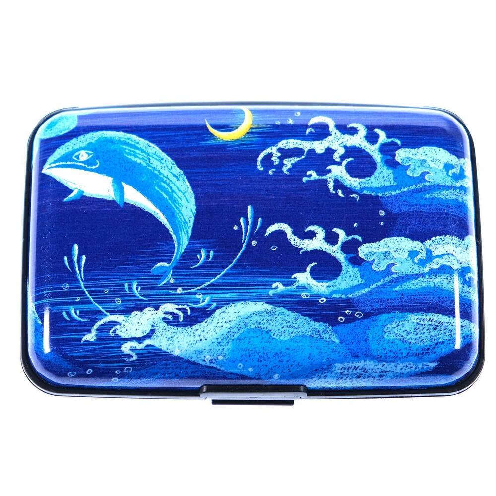 3114 Mini RFID Aluminum Wallet Credit Card Holder Slim Metal Hard Case